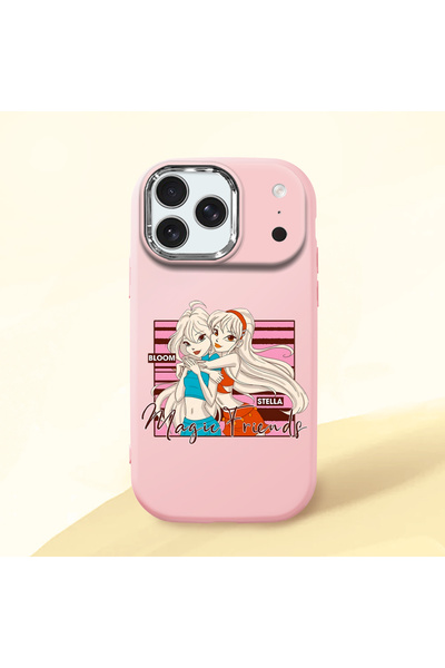 ucuc Pink Silicone Case Compatible with iPhone 17 Pro Max with Shock-Absorbin...