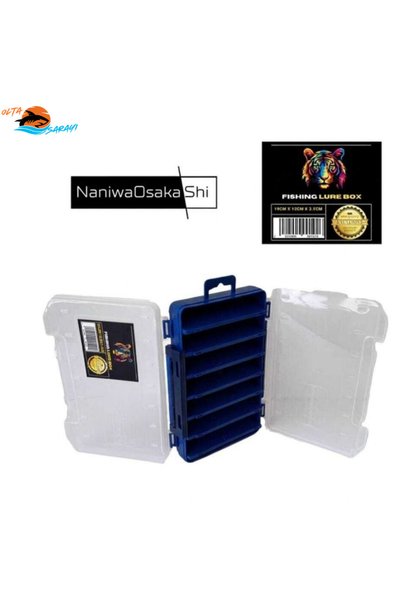 Osaka NANİWA SHİ FISHING LURE BOX MAKET KUTUSU MAVI