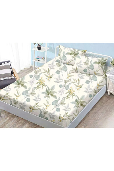 TextiLici Set husă de pat din finet cu elastic, TextiLici, 160 x 200 cm, cu 2...