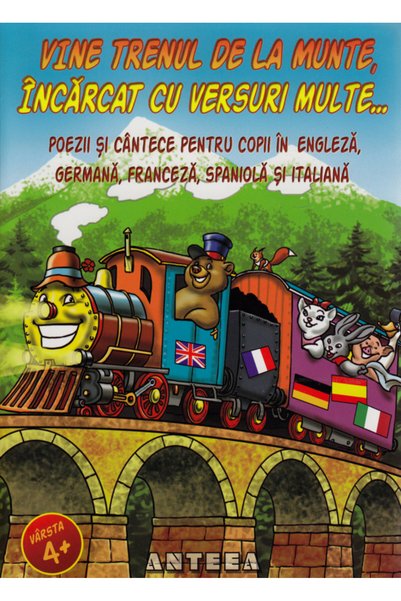 ANTEEA Vine trenul de la munte, incarcat cu versuri multe...