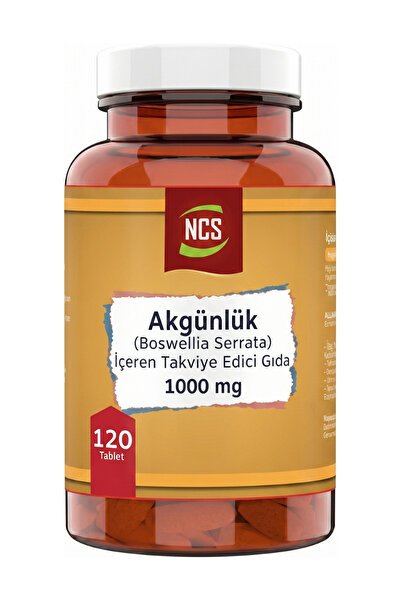NCS Boswellia Serrata Akgünlük 1000 mg 120 Tablet