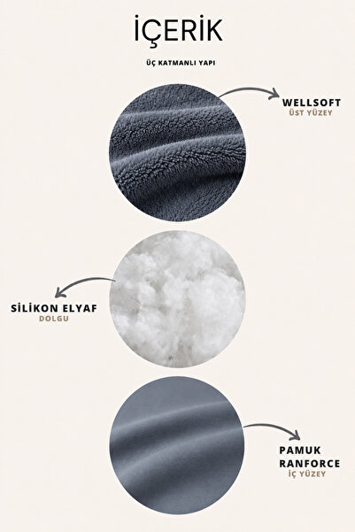 Pamira Poli̇na |   Double-Sided Single Wellsoft Quilt |   Dowry