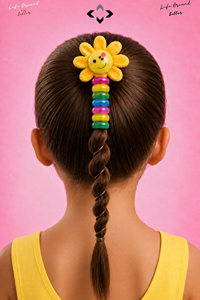 LİGROUND 1Pcs Girls' Macaron Hairpin Spiral Hair Clip with Figures Patterned ...