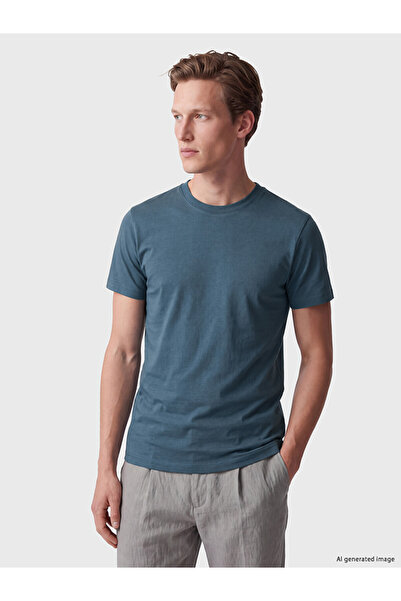 LC Waikiki Zero Roba Collar Combed Cotton Men's T-Shirt from Uzg Store for St...