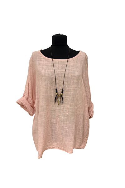PHUTİ COLLECTION Italian Cotton Blouse with Collar