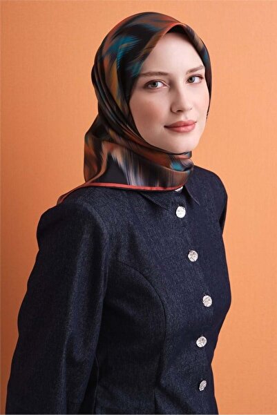 Armine Satin Silk Scarf 9605D-86