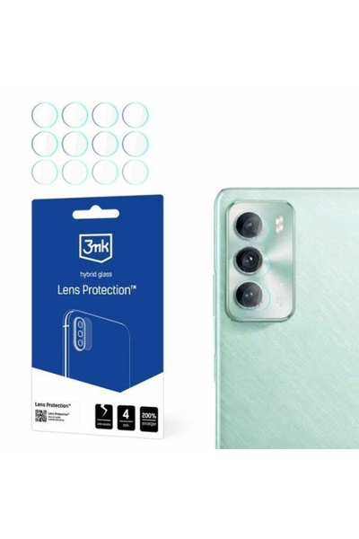 3MK Προστατευτικά φακού Oppo Reno 12 Pro 4 τεμάχια