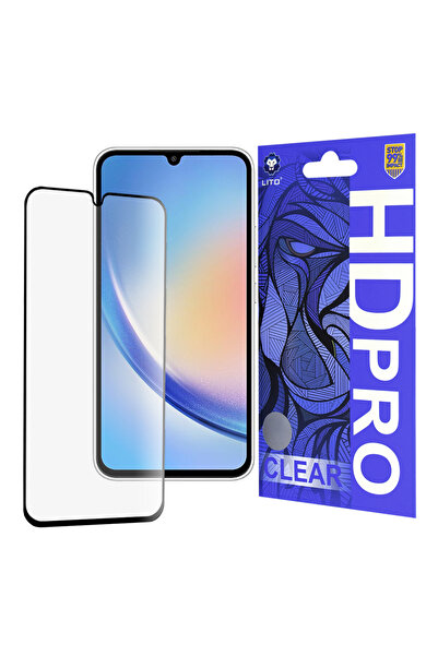 Lito HD Pro Clear Samsung Galaxy A34 5G Μαύρο