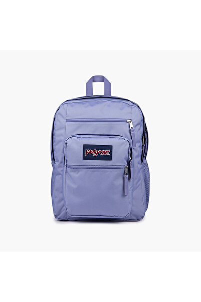 Jansport Solid Backpack with Adjustable Straps and Zip Closure - 19x33x44 cms