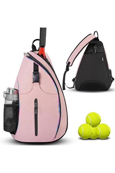 STARSTAR Tennis bag pink 2 rackets.