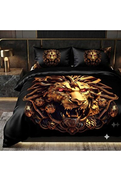 AngelsHome Special Edition Brand Double Size 240*260 cm Satin Cotton Luxury D...