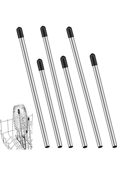 STARSTAR 6-piece bottle rack dishwasher set, stainless steel