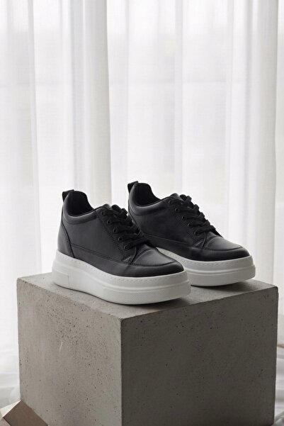 İX CloudLift Kadın Gizli Topuk Sneaker Süet Günlük Rahat Spor Ayakkabı Boy Uzatan 8cm