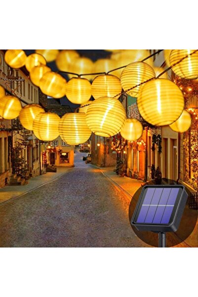 STARSTAR 5m 20LED warm solar lantern string.