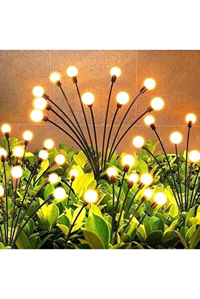STARSTAR Set of 2 LED solar garden lights, Firefly solar garden lights, decor...