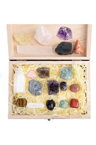 craftmystic Set Cristale premium si pietre semipretioase vindecatoare in cuti...