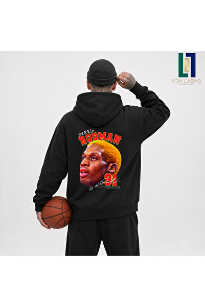 Grafftee Clothing Dennis Rodman Custom Design Cotton Sweatshirt Wear the Lege...