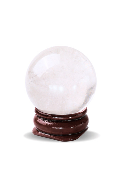 craftmystic Sfera din Cuart Transparent , 1 buc, 30-35 mm