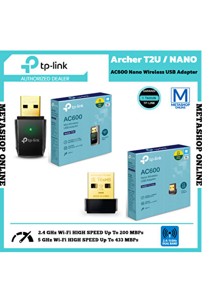 TP-LINK Adaptor USB wireless Archer T2U Nano AC600