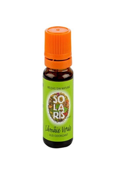 SOLARIS Ulei odorizant de lămâie verde Solaris, 10 ml – Esență concentrată ci...