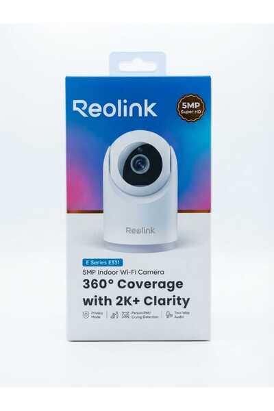 ReoLink كاميرا لوموس الأمنية الخارجية بتقنية واي فاي بدقة 4 ميجابكسل - 2K+ رب...