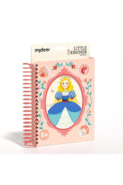 Mideer Little Designer Princess Ballet Fashion Design Activity Book 5 Years+
