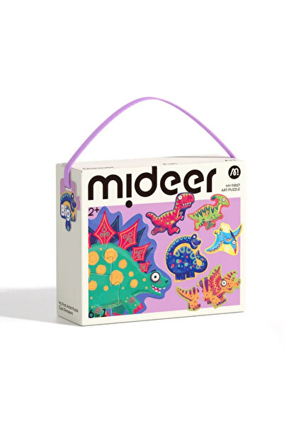 Mideer My First Puzzle Cute Dinosaurs My First Puzzle 6 Puzzles Ages 2+