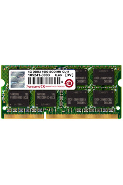 Transcend Memorie laptop Patriot TS256MSK64V6N DDR3 2GB 1600MHz CL11 1.5V