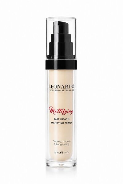 LEONARDO Bază de machiaj matifiantă, 30 ml,