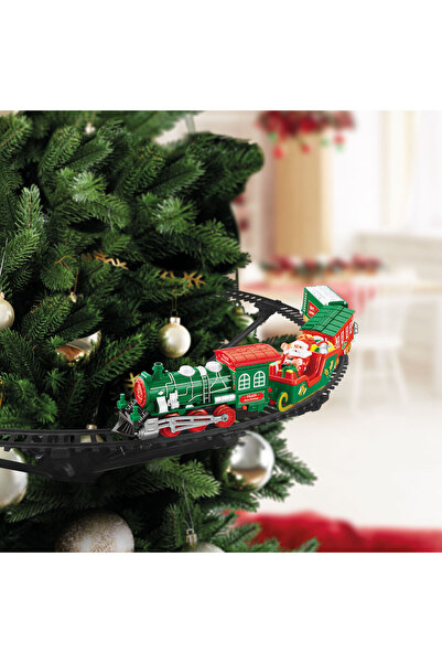 Alista Home Christmas train for tree, LED lights and music, 3 wagons + locomo...