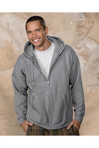 HANES Men F280 Full Zip Ultimate Heavyweight Hoodie (pack of 1)