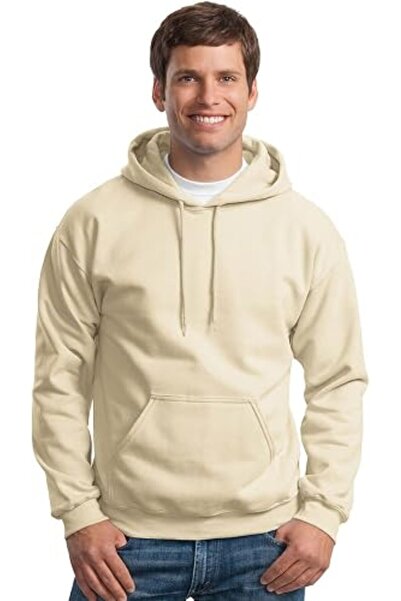GILDAN Men's Fleece Hooded Sweatshirt