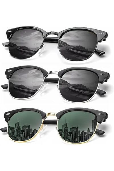 GENERAL KALIYADI Sunglasses Men Polarized Sunglasses for Men Women Unisex Sem...