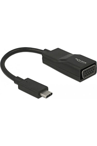 DELOCK 63923 Μετατροπέας VGA θηλυκό σε USB-C αρσενικό 1 τεμάχιο
