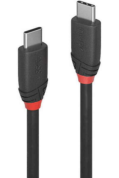 LİNDY Καλώδιο USB 3.2 USB-C αρσενικό - USB-C Μαύρο 0,5μ (36905)