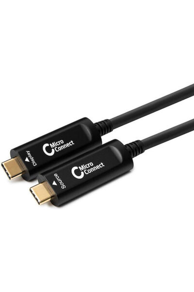 MicroConnect Καλώδιο USB 3.2 USB-C Αρσενικό - USB-C Μαύρο 20μ