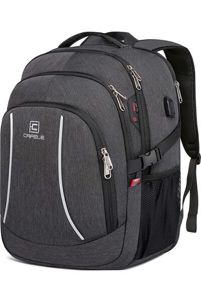 CAFELE Anti-Theft Laptop Backpack USB Travel Computer Backpack College Bookba...