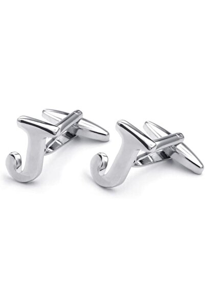 honeyfoam HONEY BEAR Cufflinks Initial Alphabet Letter for Mens Wedding Forma...