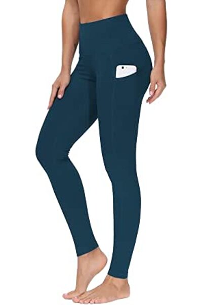 THE GYM PEOPLE womens Capri Leggings | Tummy Control, Deep Side Pockets, Squa...