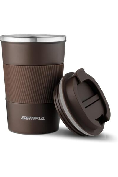 GEMFUL Travel Coffee Mug Insulated Reusable Coffee Cups 510ml | Ice and Hot D...