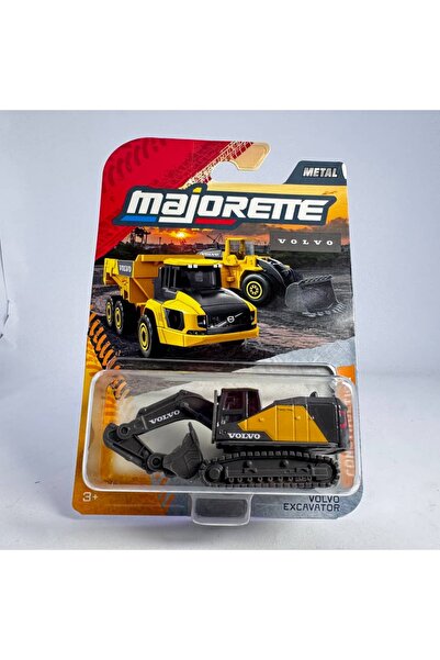 Majorette Premium Volvo Excavator Construction Serisi Model Araç
