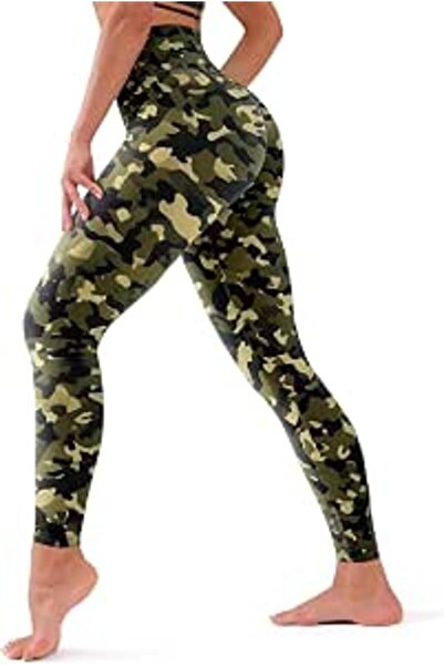 Bluemaple 4 Pack Leggings for Women Butt Lift High Waisted Tummy Control No S...