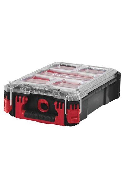 Ducky Milwaukee Packout Cutie de transport compactă 250 x 380 x 120 mm, Negru...