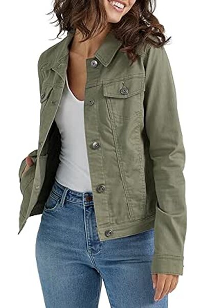 Wrangler Authentics Womens Denim Jacket Denim Jacket