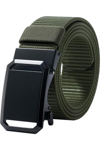 GENERAL LionVII Ratchet Belts for Men - Mens Fashion Belt Nylon Fabric 1 3/8"...