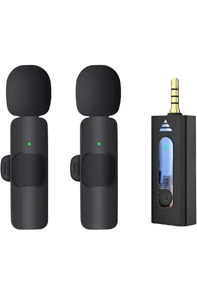 shenzhihen Wireless Lavalier Microphone for iPhone iPad USB C Smartphone, Plu...