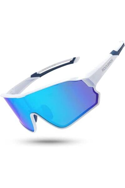 ROCKBROS Polarized Sunglasses UV Protection for Women Men Cycling Sunglasses ...
