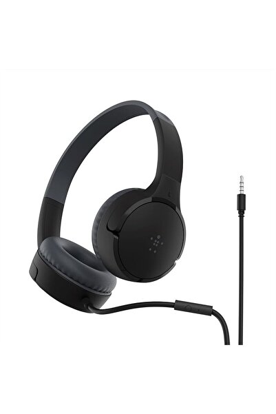 Belkin SoundForm Mini Wired On-Ear Headphones for Kids, Over-Ear Headset for ...