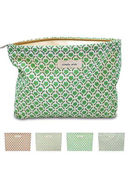 STARDW Flower Cosmetic Bags Makeup Bags for Women and Girls,Travel Makeup Bag...
