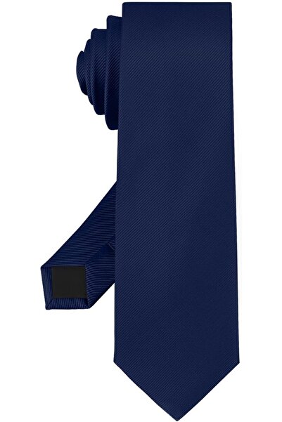 GENERAL Skinny Black Ties For Men Solid Pure Color Formal Slim Neckties 2.35"...